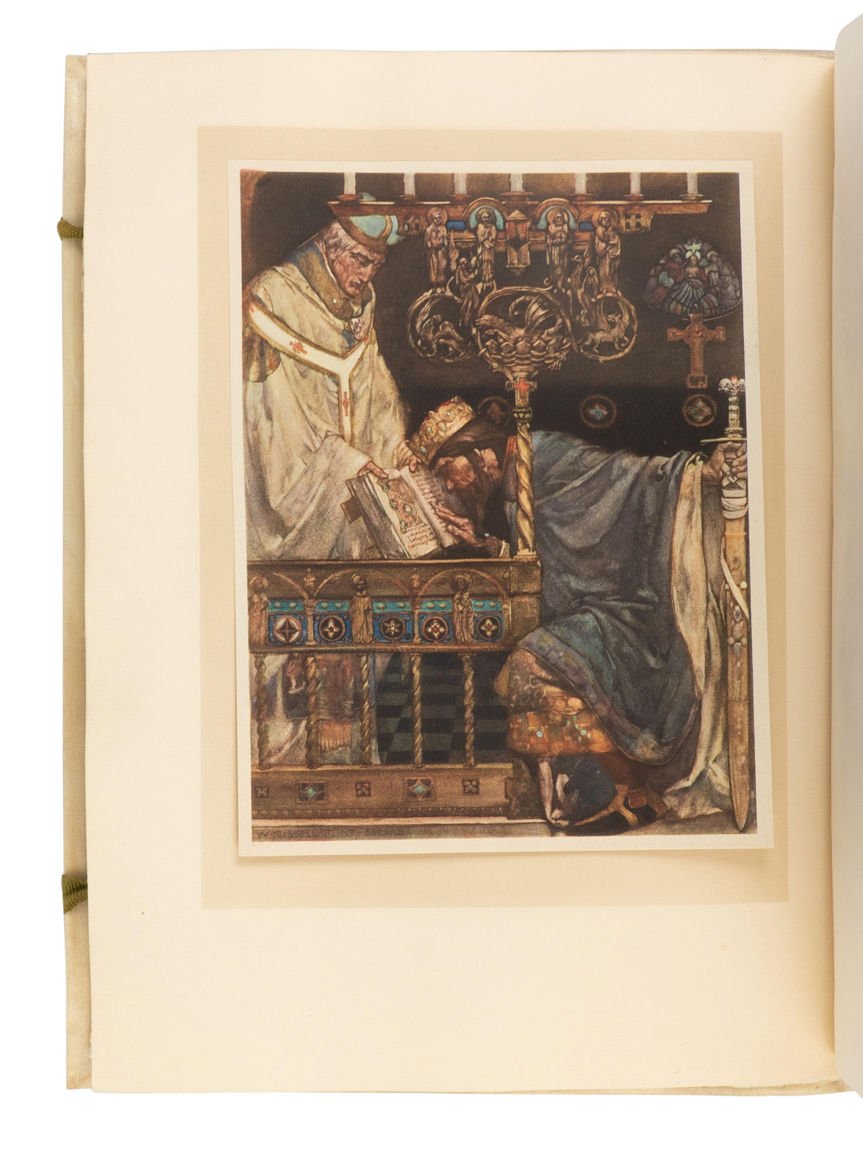 [FINE PRESS - THE MEDICI SOCIETY]. MALORY, Thomas, Sir (d. 1471). Le Morte d'Arthur. London: Philip Lee Warner for the Medici Society, 1921.