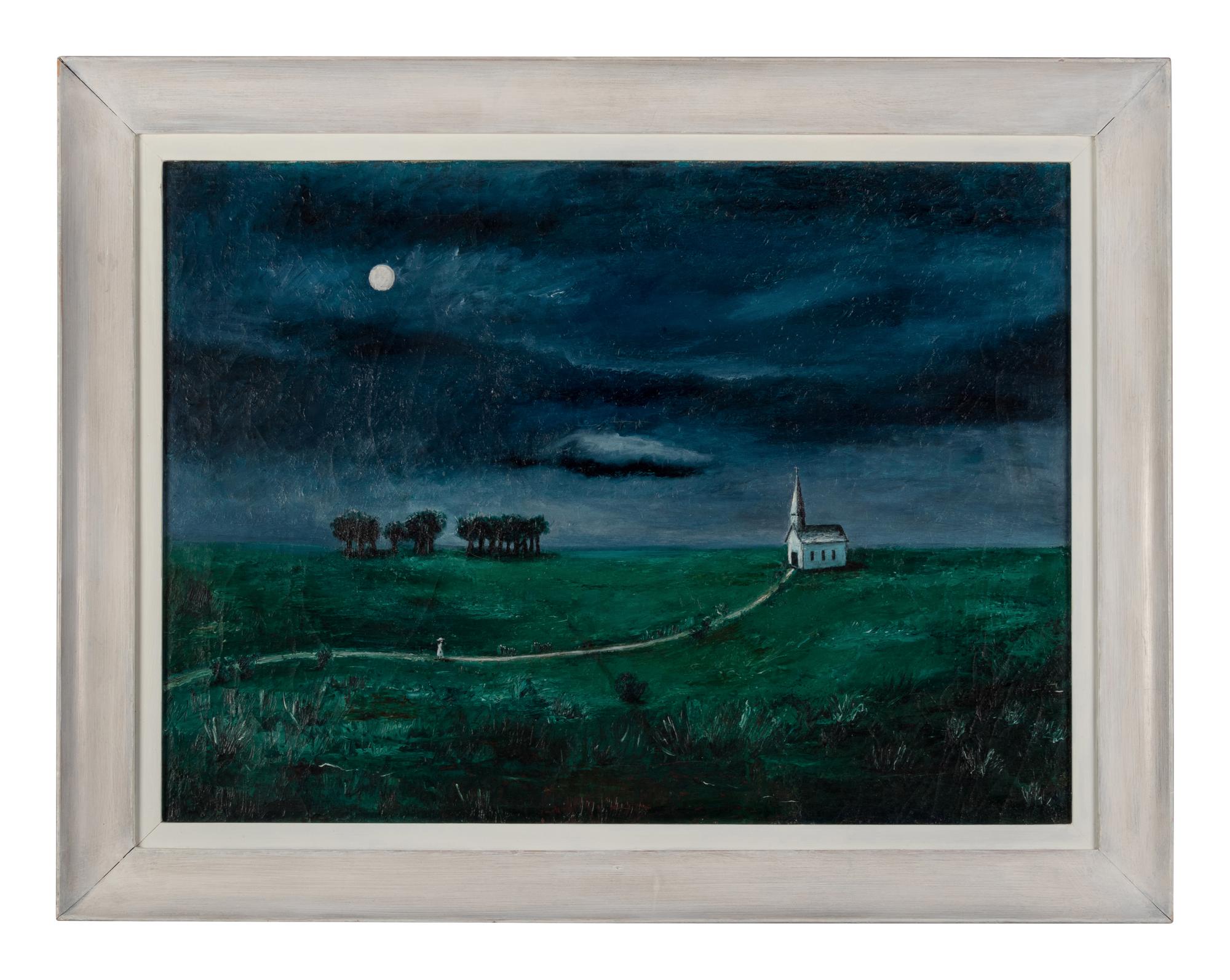 Landscape with Church (Church with Small Figure) , c. 1939-40