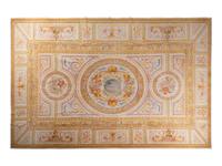 An Aubusson Style Wool Rug