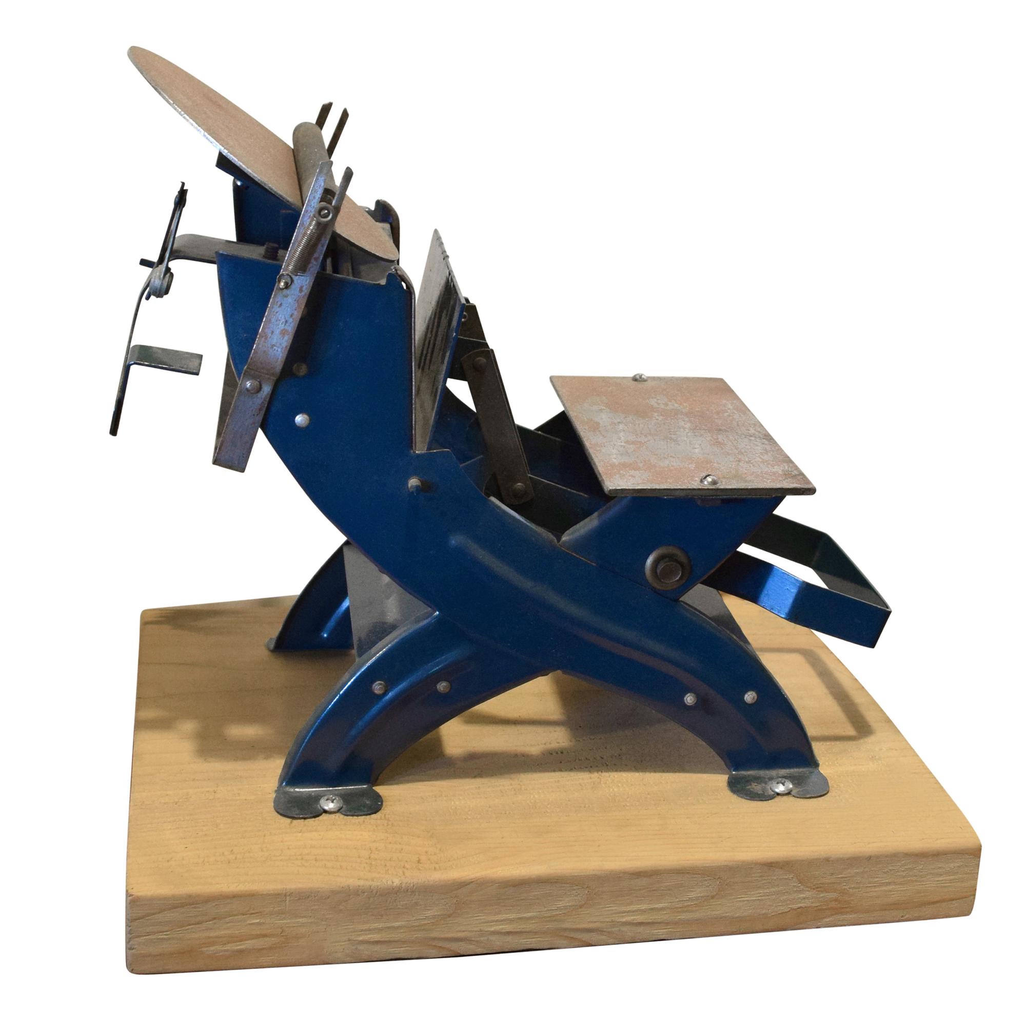 An Iron and Steel Printing Press 13" W x 11" D x 13" H — United States, Circa 1900