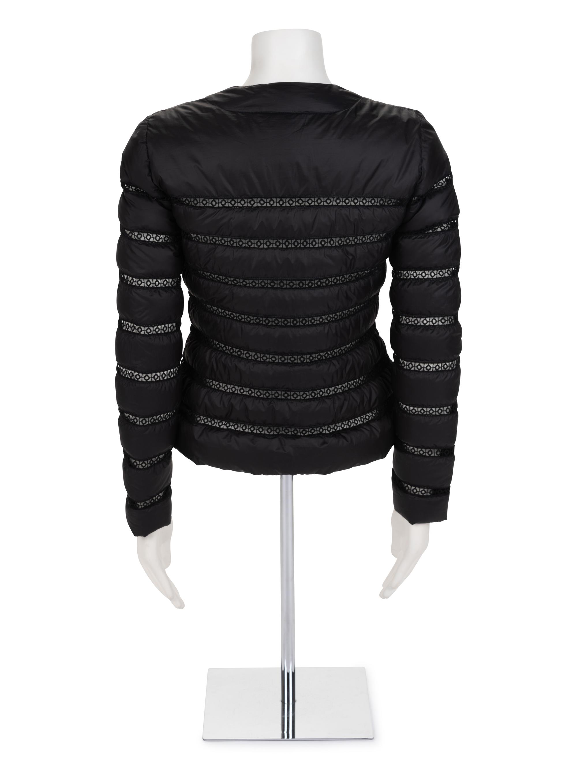 Moncler Down Feather Banded Puff Jacket