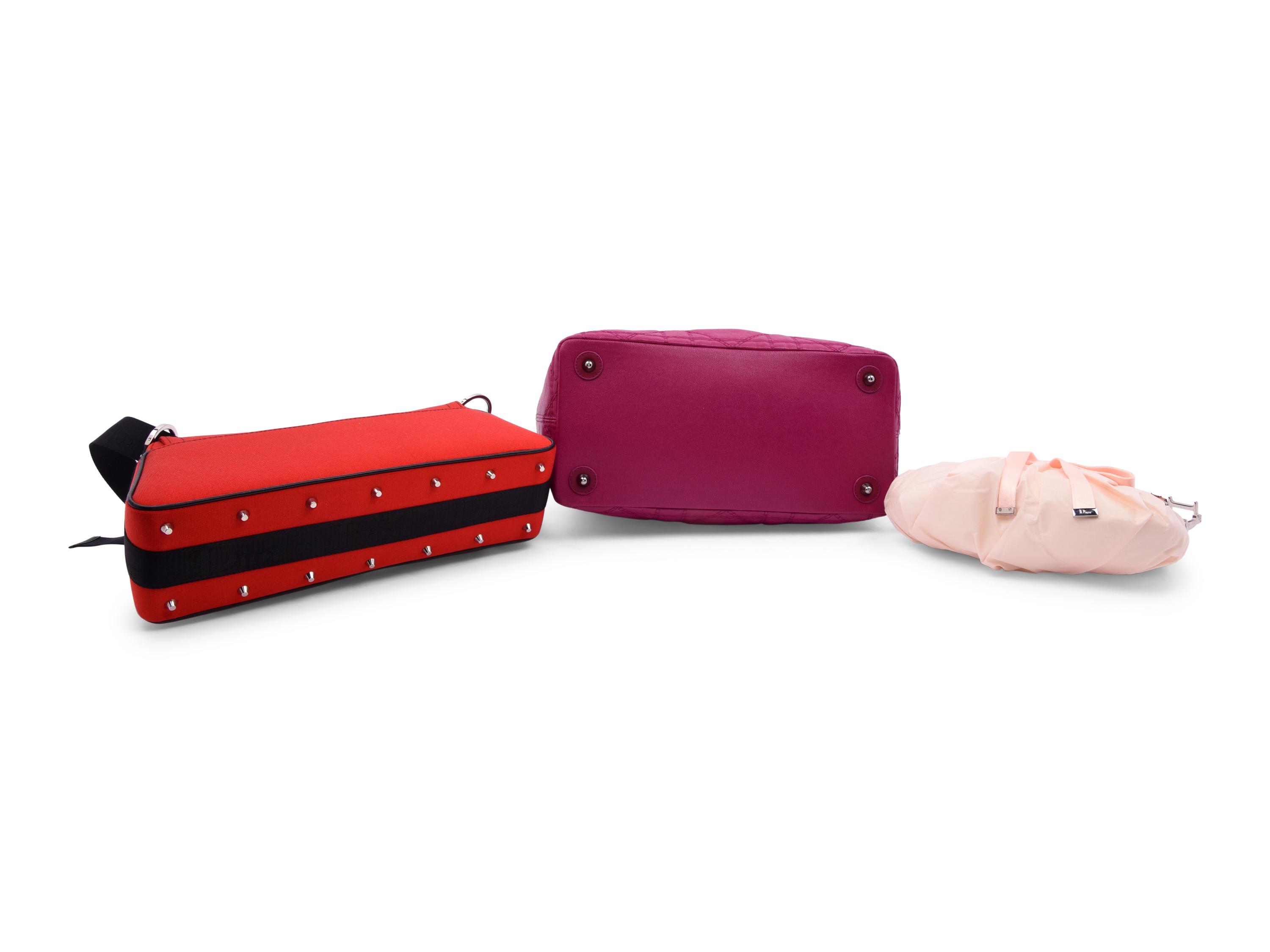 Three Christian Dior Bags, 2003-09