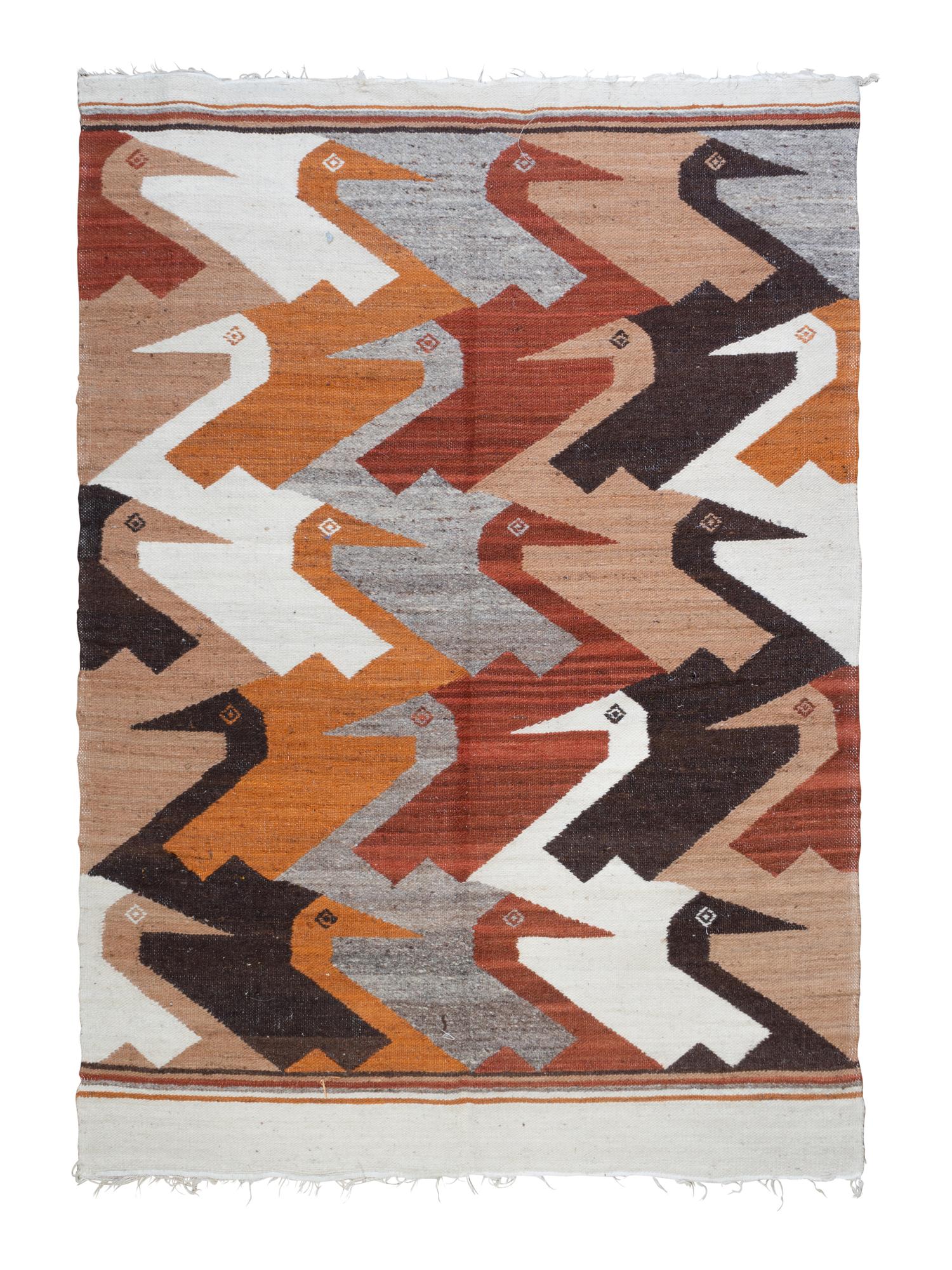 Tapestry with Birds