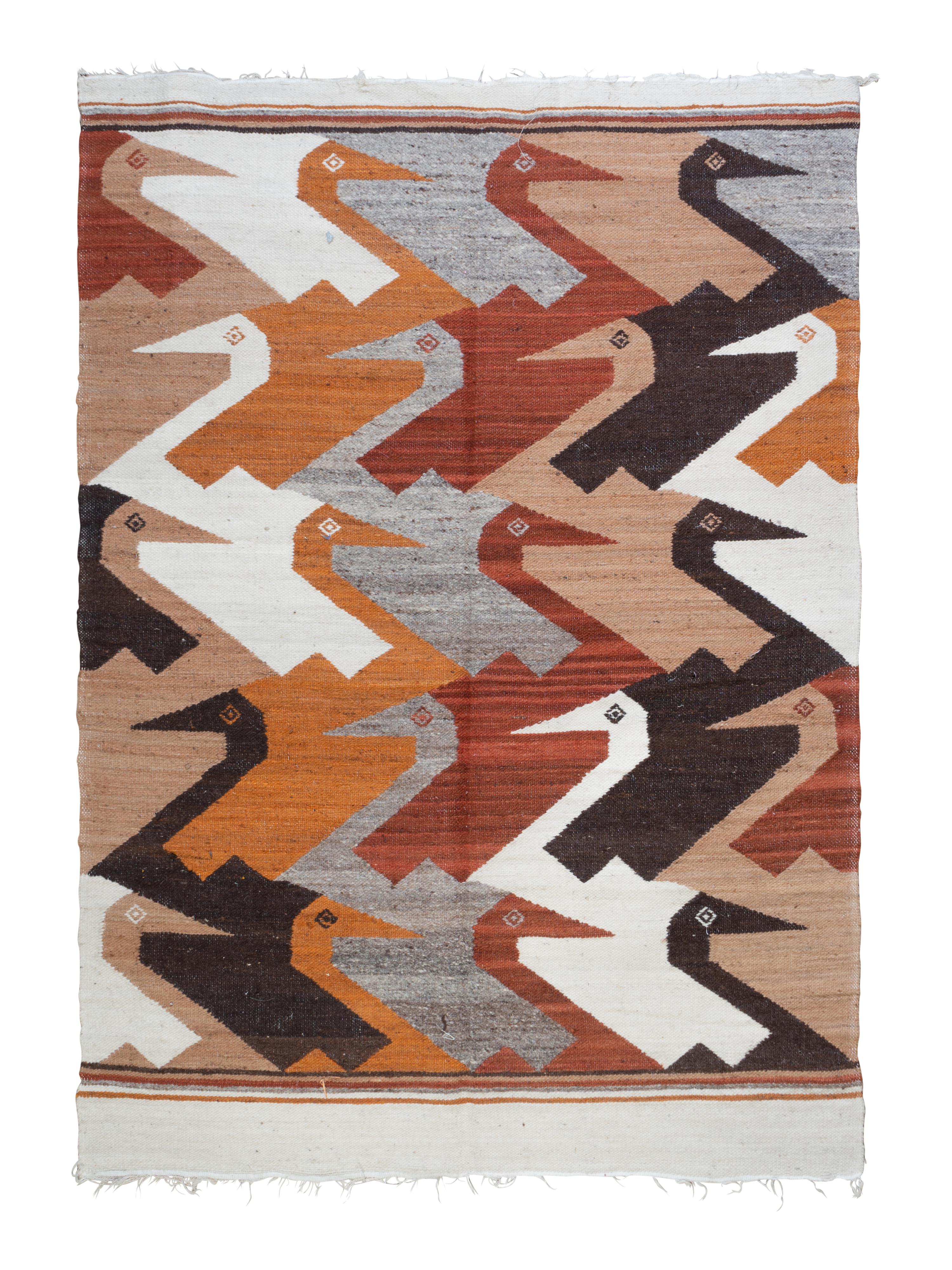 Tapestry with Birds
