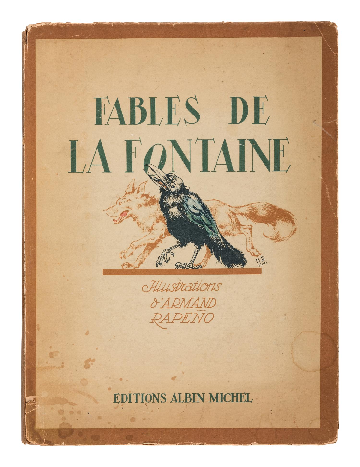 [FONTAINE, Jean de la (1621-1695)] -- A group of 10 editions of Fontaine's Fables or about Fontaine, including: