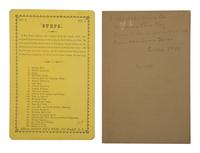 [NATIVE AMERICANS]. 3 cabinet cards highlighted by image of Osage Chiefs incl. Bigheart by Parsons.