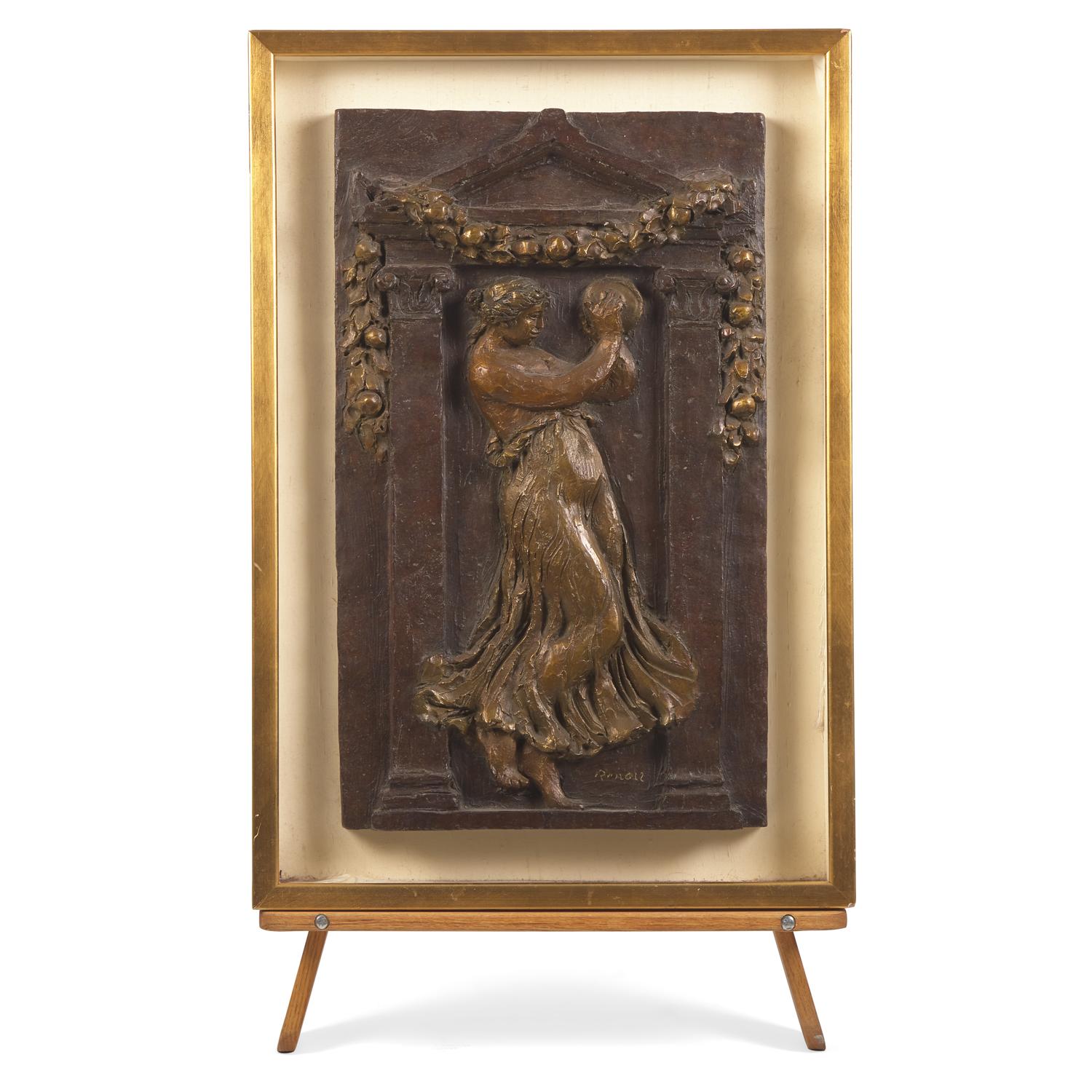 After Pierre-Auguste Renoir (French, 1841–1919) — Woman with Tambourine III , conceived 1918, cast 1984