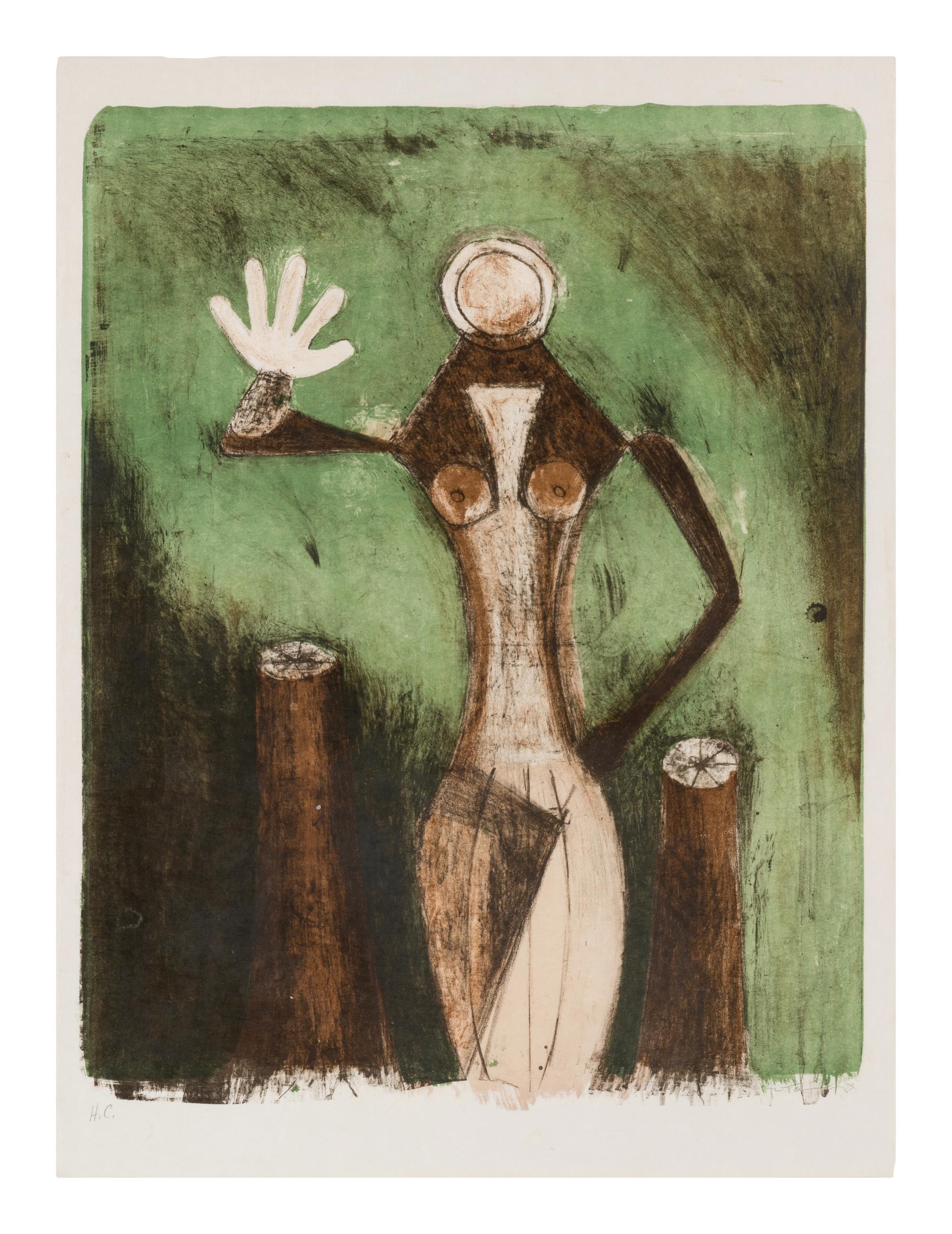 Mujer en lila , 1969