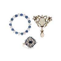 COLLECTION OF MULTIGEM JEWELRY