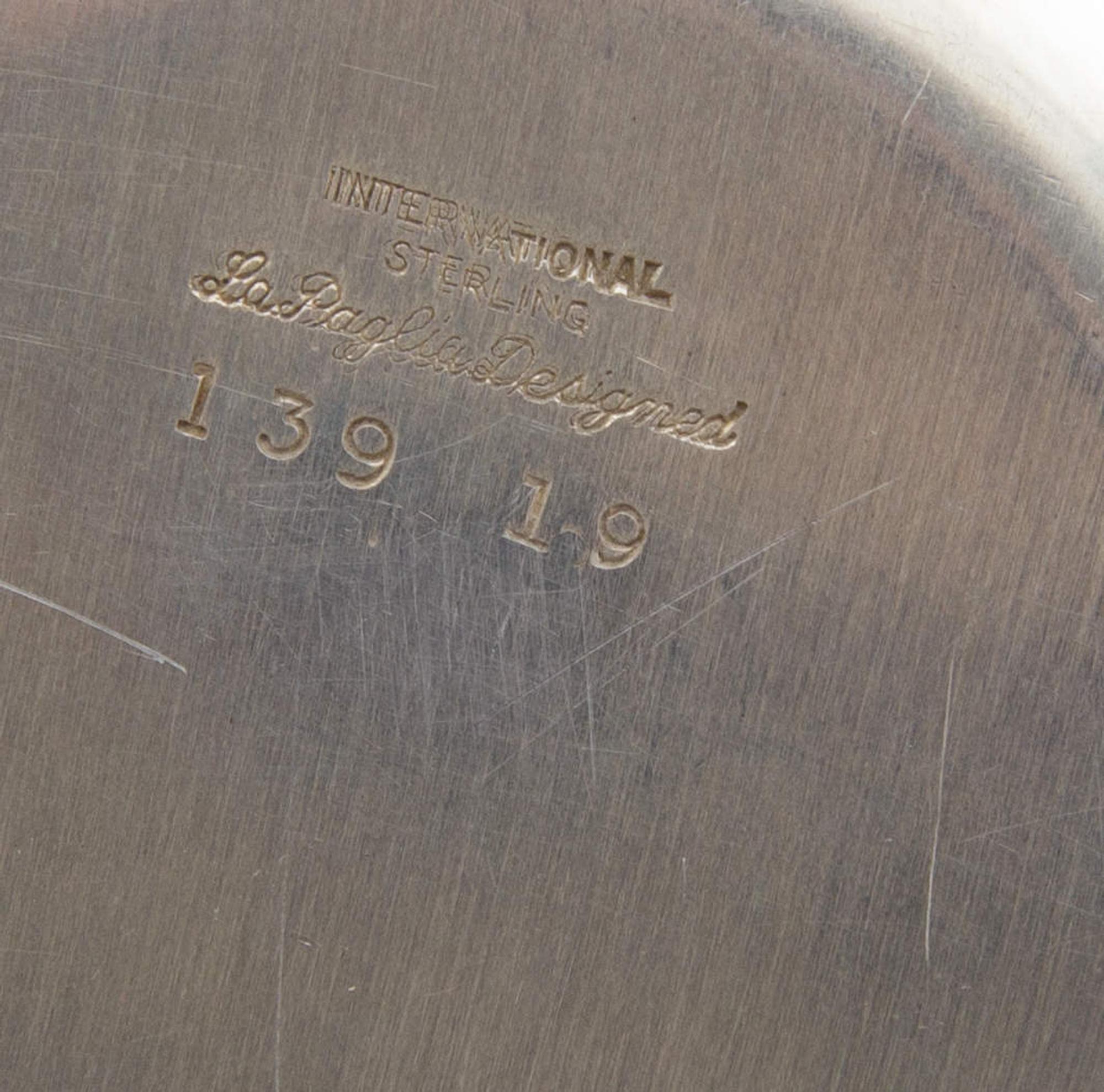 An American Silver Bread Dish — Alphonse LaPaglia for International Silver Co.
