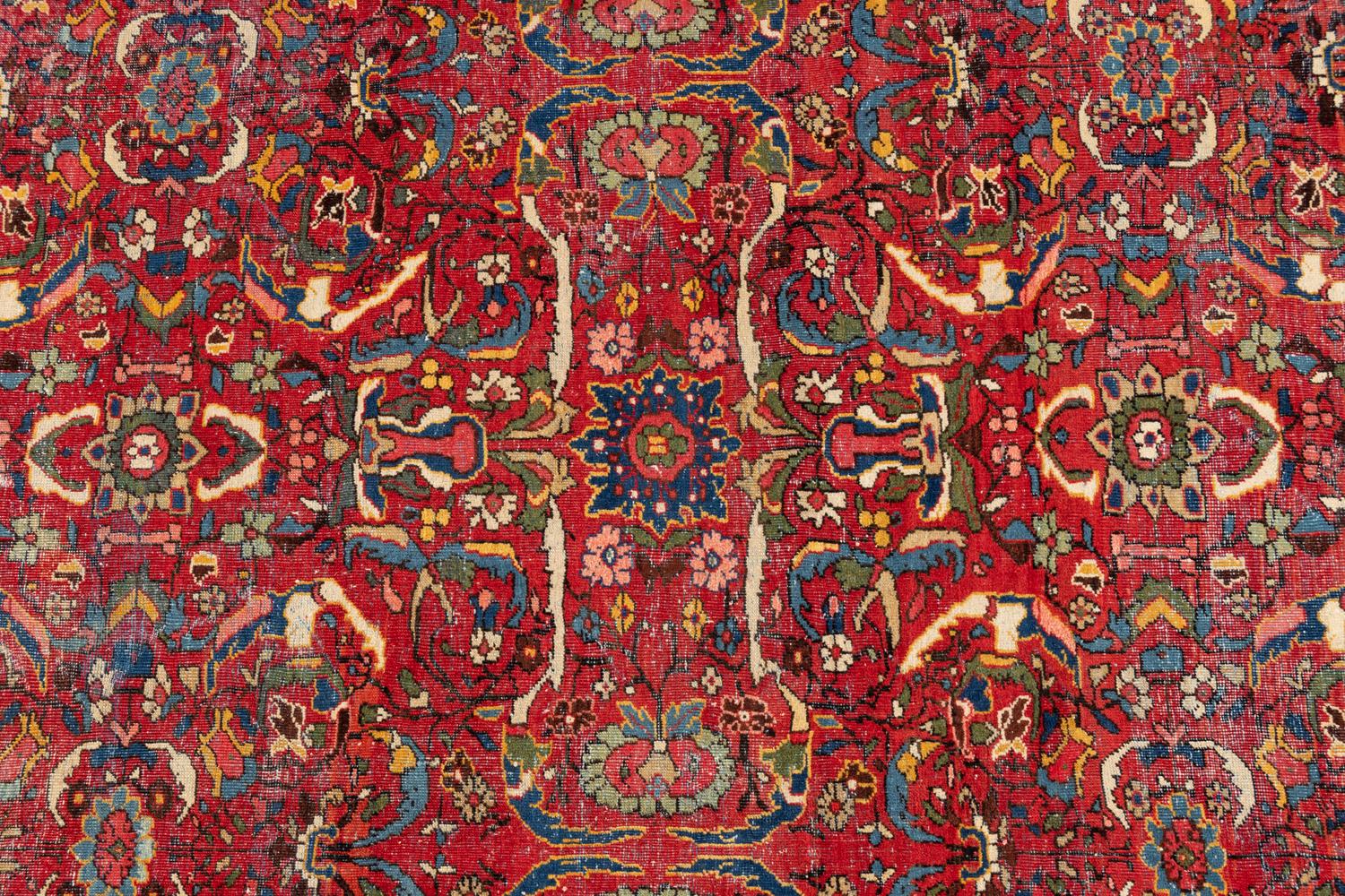 A Mahal Wool Rug
