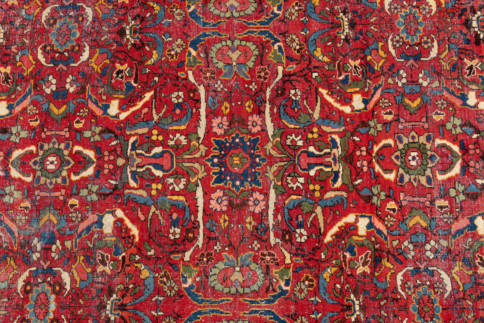 A Mahal Wool Rug