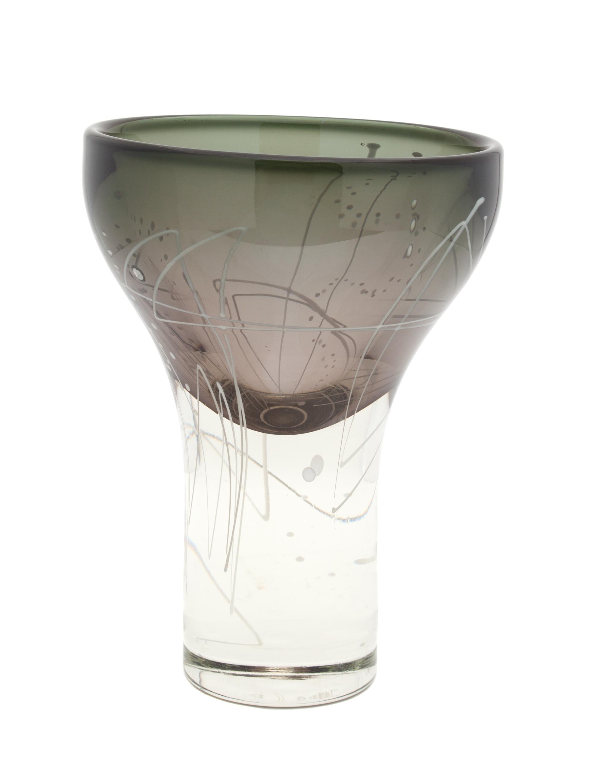 An Art Glass Vessel Height 9 1/4 inches. — MARK J. SUDDUTH (AMERICAN, 20TH CENTURY)