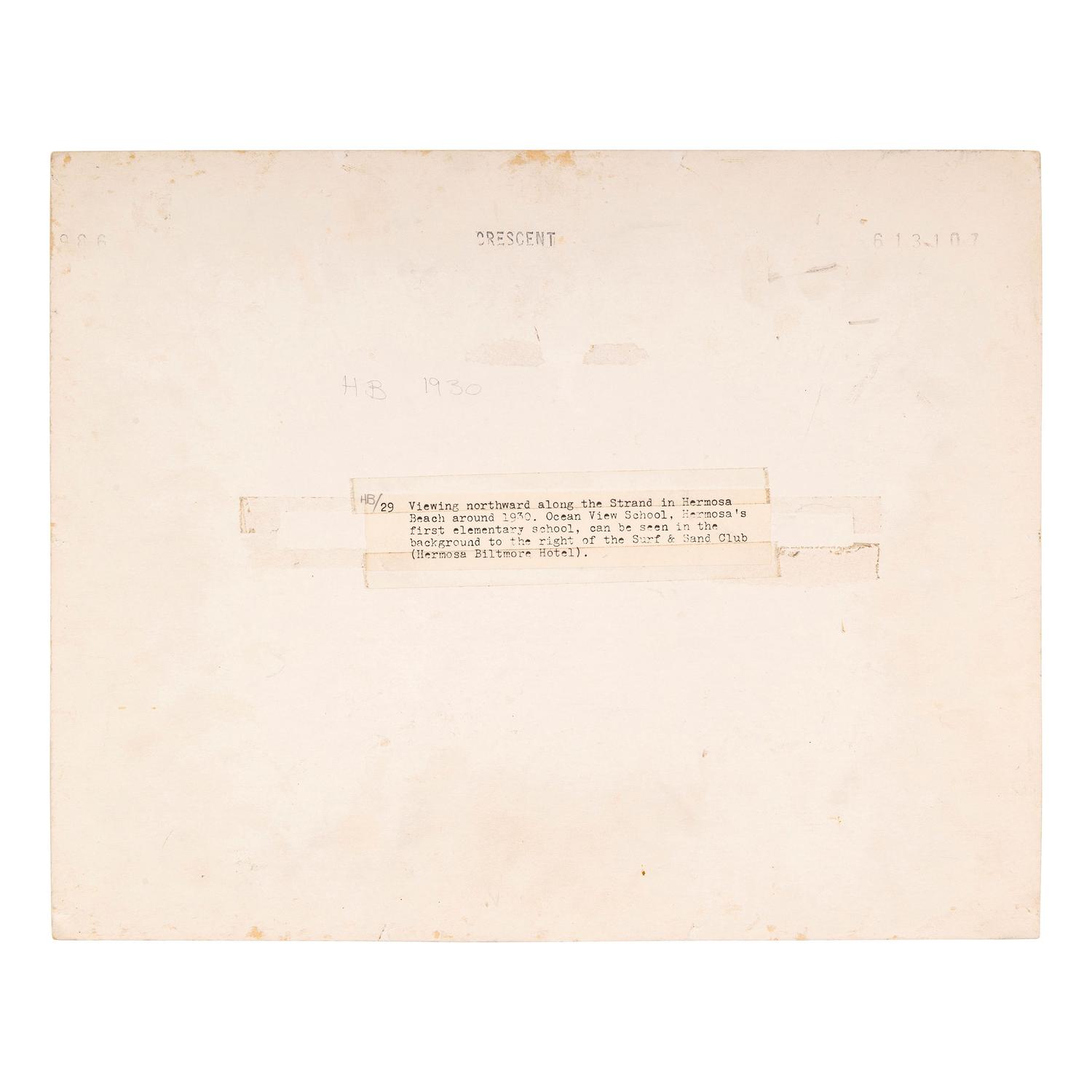 [CALIFORNIA]. A group of photographs and prints of Southern California, including Los Angeles, San Diego, Etiwanda, Long Beach and vicinity, including: