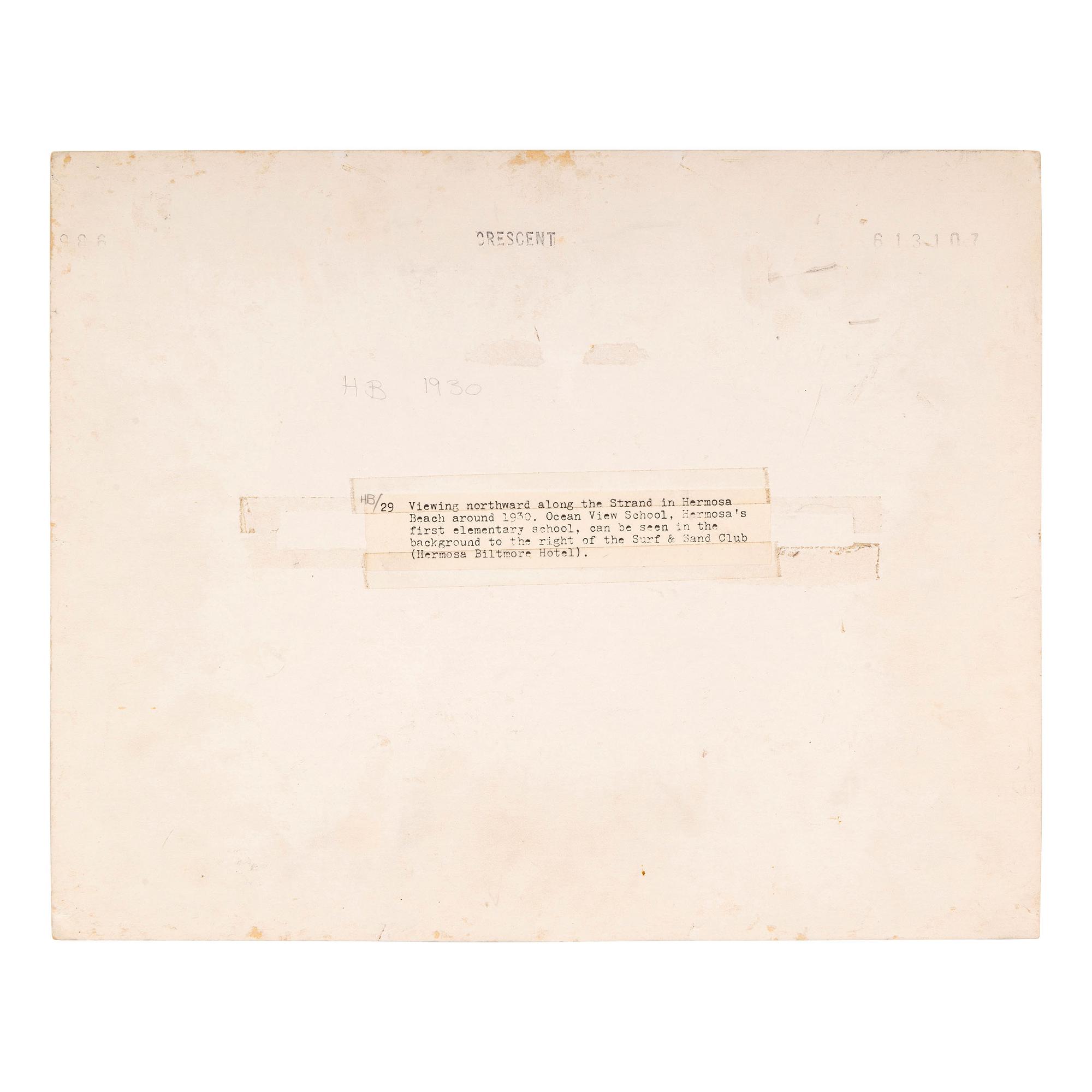 [CALIFORNIA]. A group of photographs and prints of Southern California, including Los Angeles, San Diego, Etiwanda, Long Beach and vicinity, including: