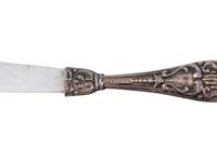 Twenty Silver Serving Utensils