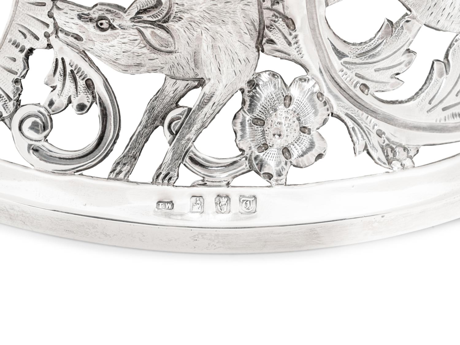 An Irish Silver Dish Ring