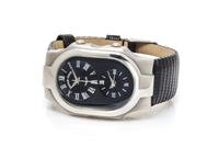 A Stainless Steel Teslar Wristwatch, Philip Stein,