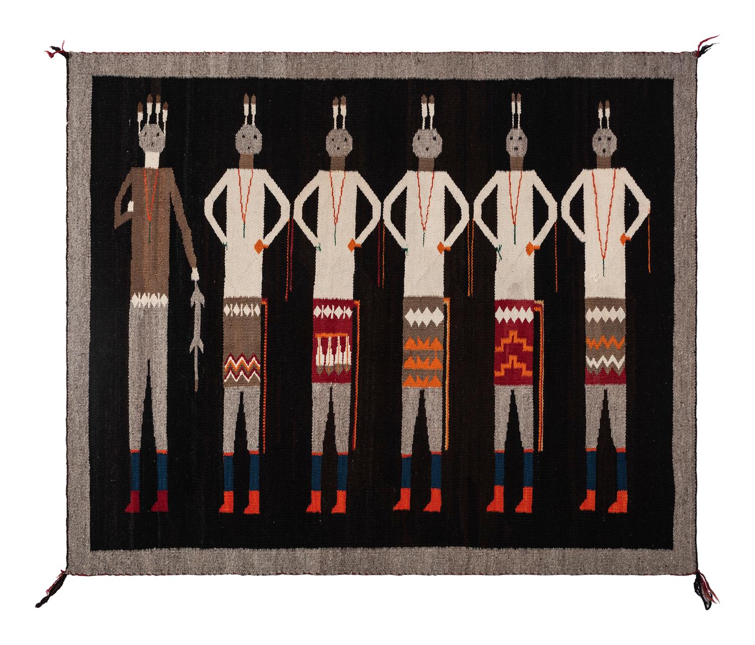 Navajo Yei Weaving / Rug