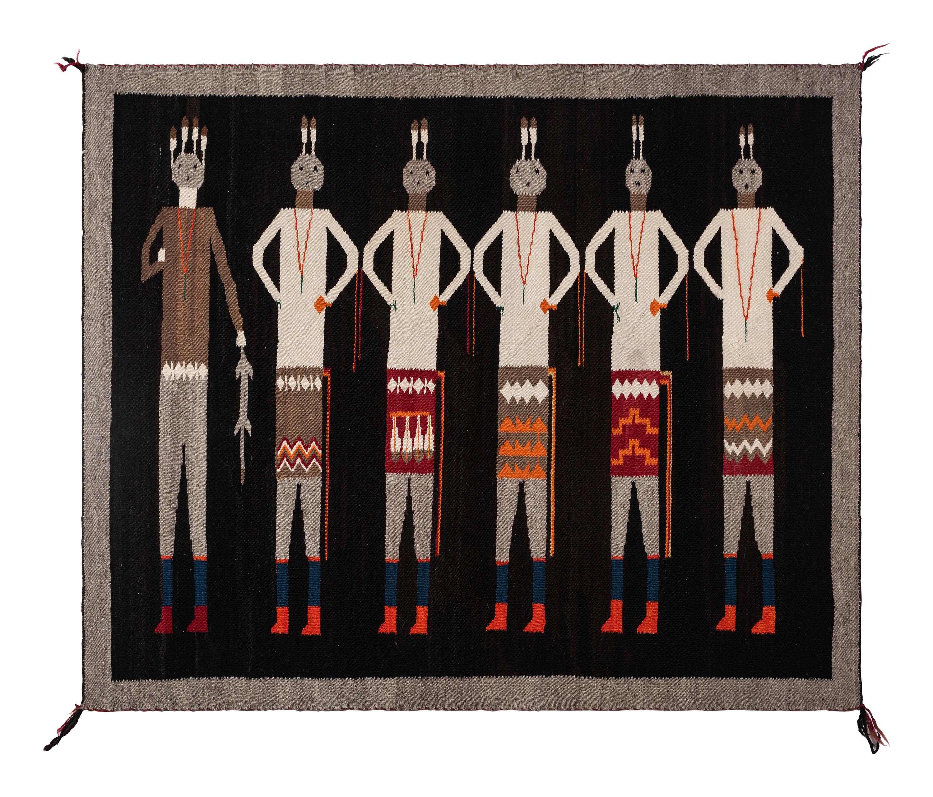 Navajo Yei Weaving / Rug