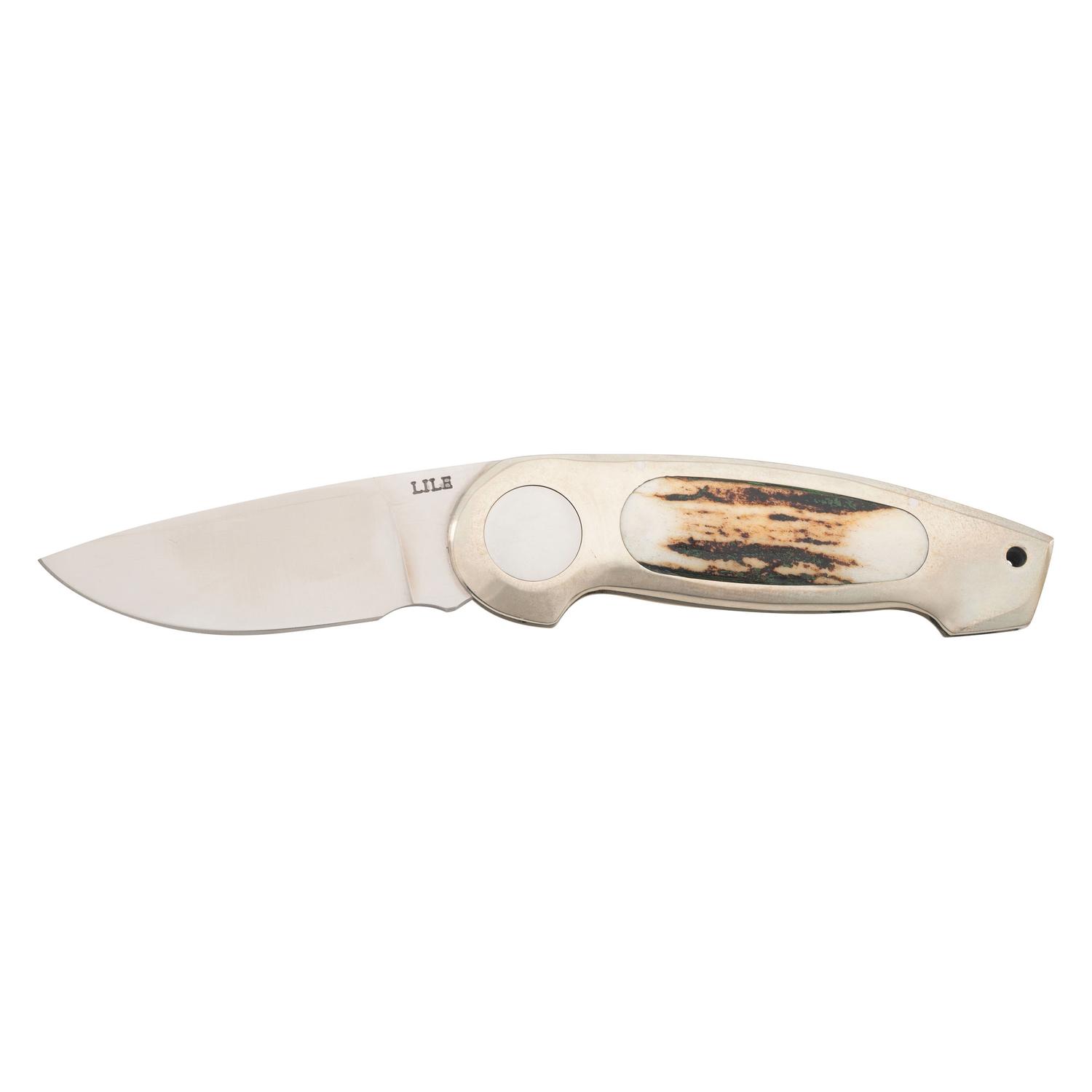 Jimmy Lile Button Lock Folding Knife # 036