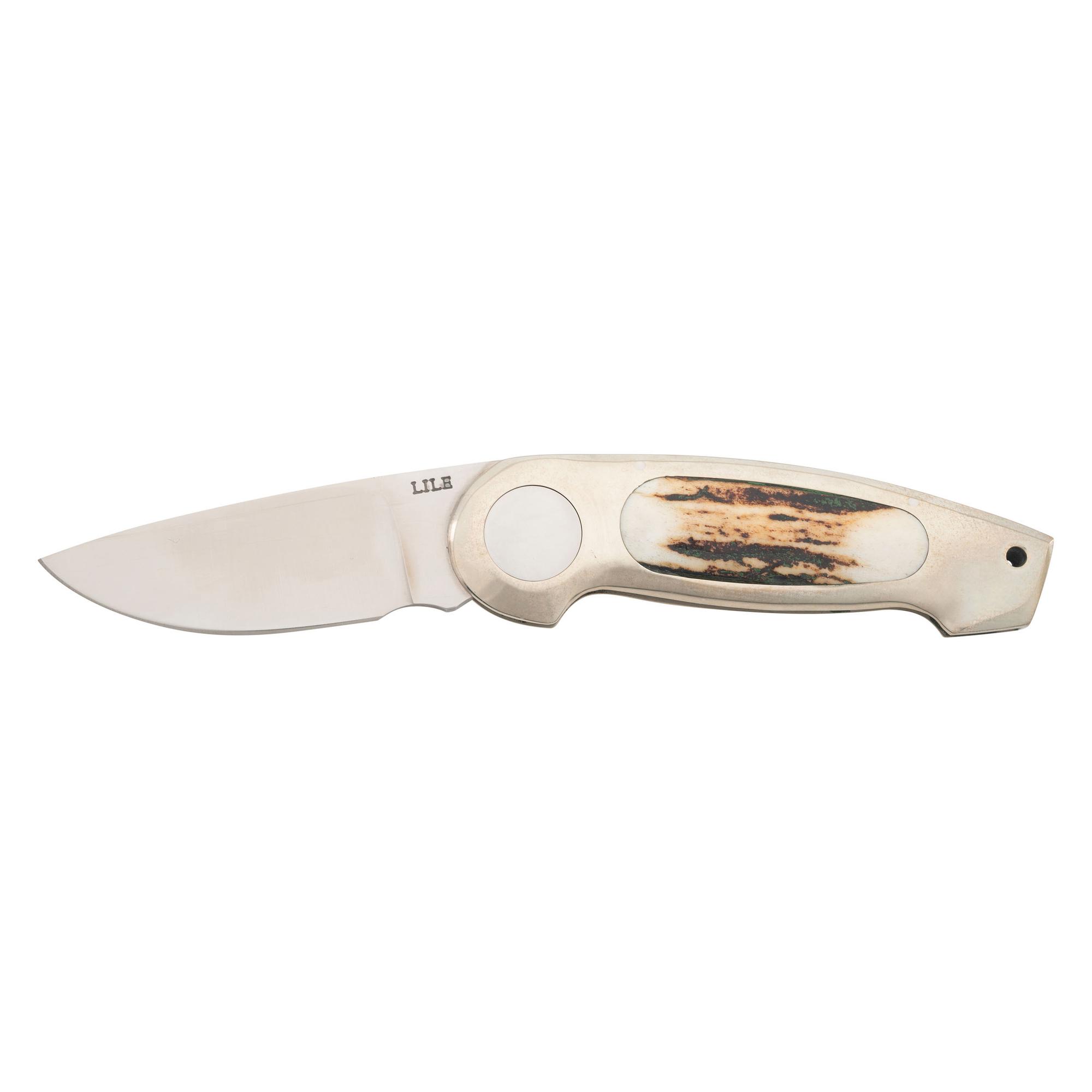 Jimmy Lile Button Lock Folding Knife # 036