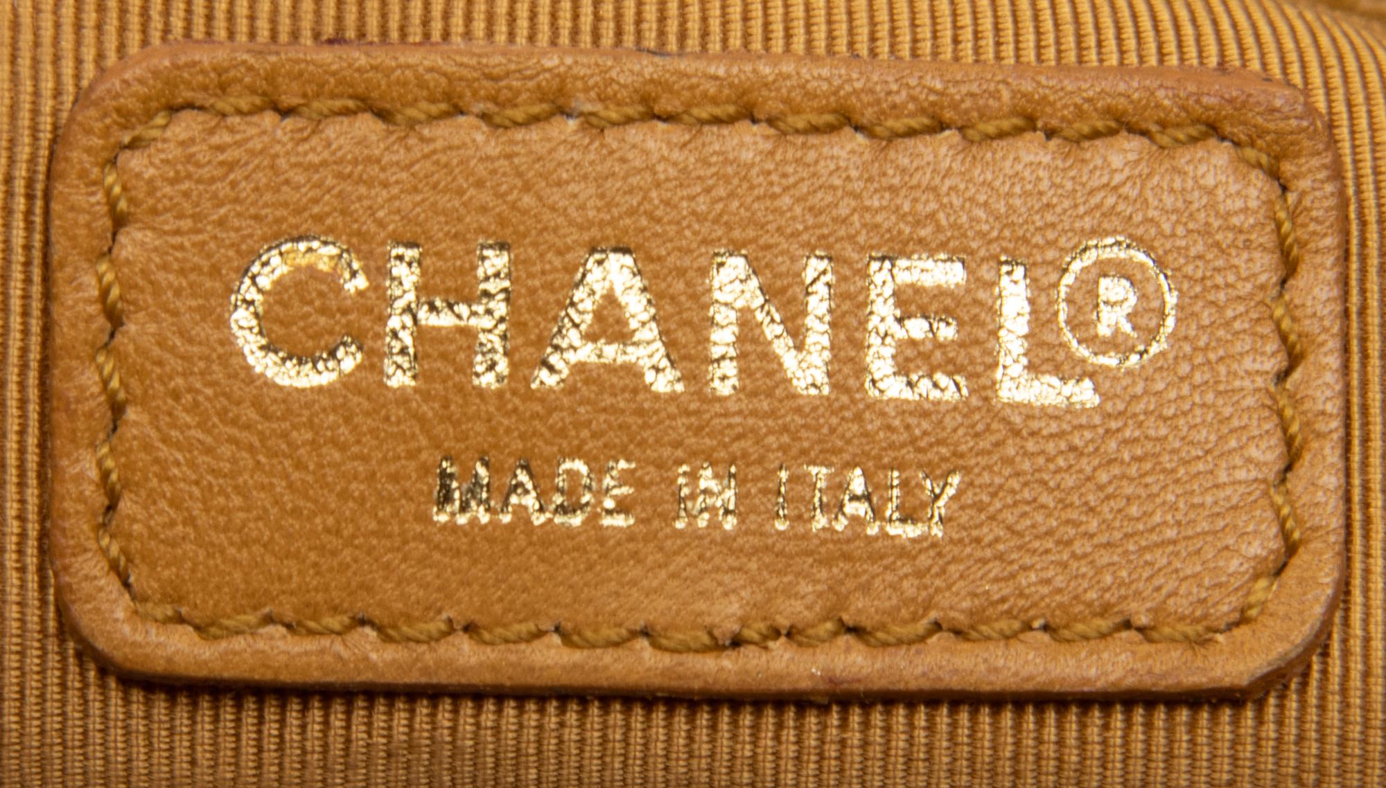 CHANEL, TOPSTITCHED TALL FLAP BAG