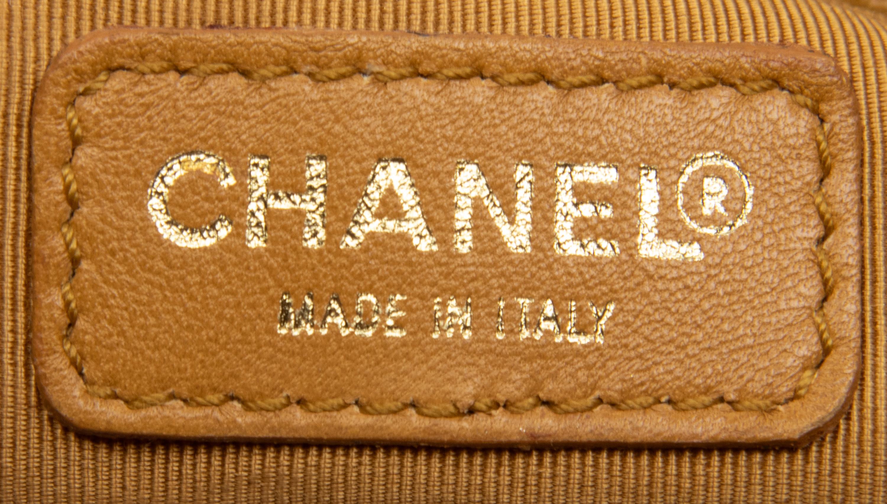 CHANEL, TOPSTITCHED TALL FLAP BAG