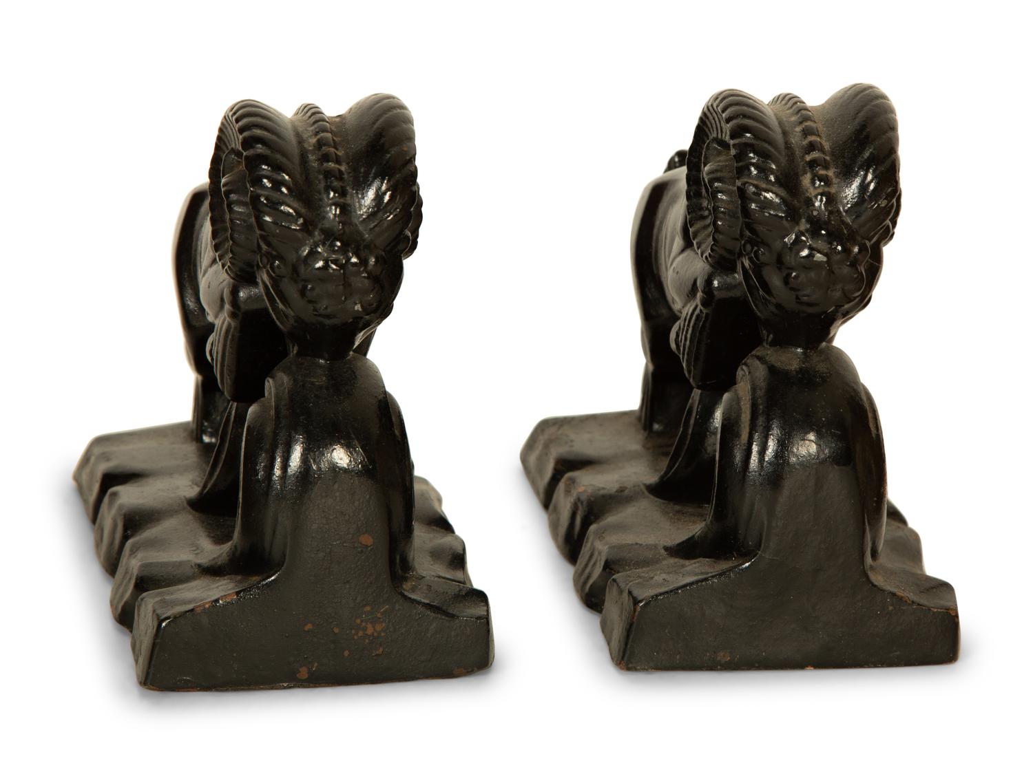 Four Pairs of Bookends