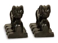 Four Pairs of Bookends