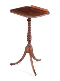 A Regency Style Mahogany Music Stand