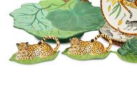 A Group of Lynn Chase Jungle Jubilee Tableware