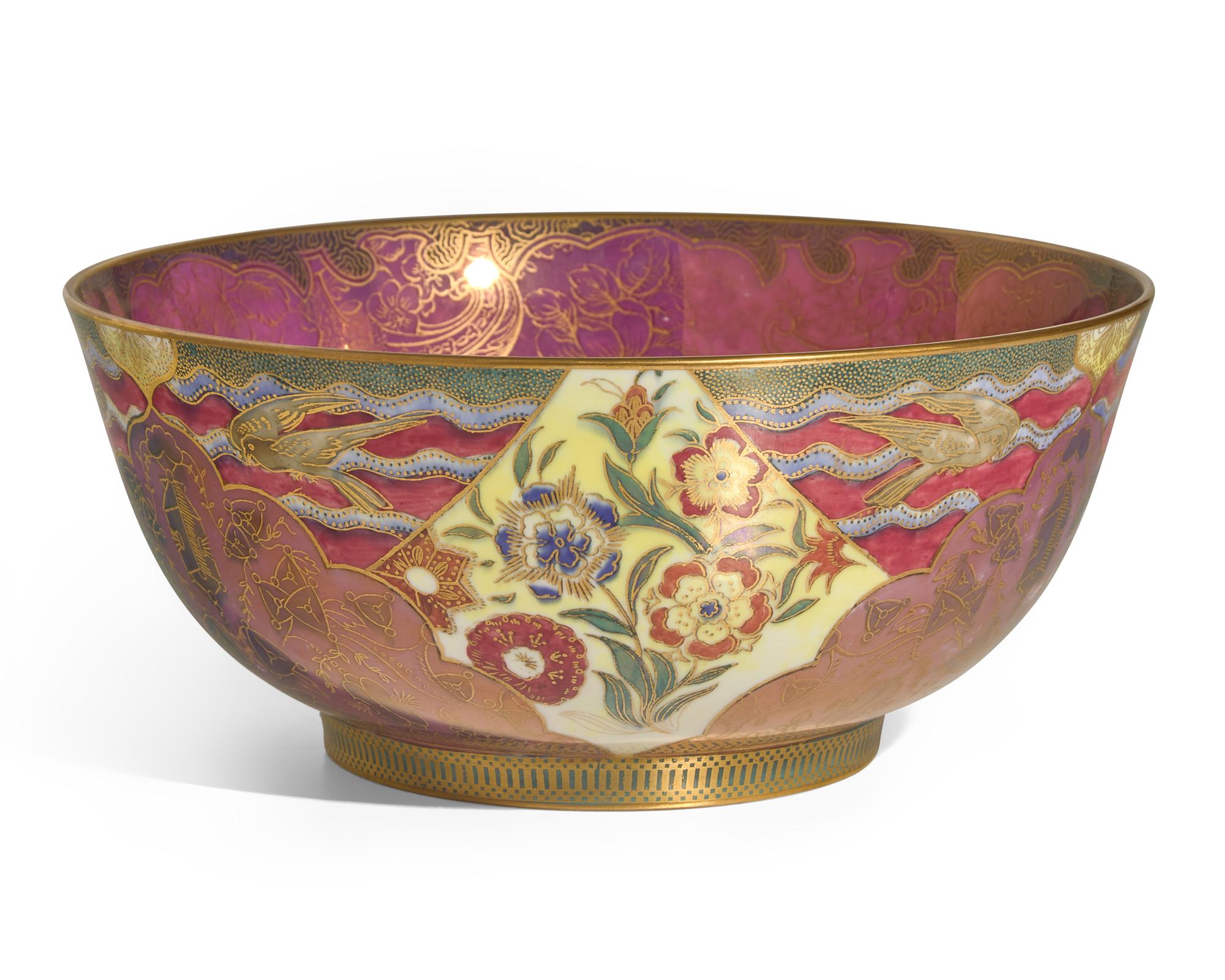 A Wedgwood Lustreware 'Nizami' Bowl