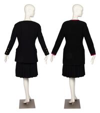 Three Chanel Pieces: One Jacket, One Skirt Suit, 1985-90s