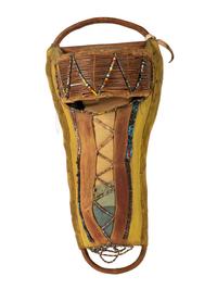 Apache Beaded Doll Cradle