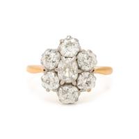 Diamond and Yellow Gold Ring