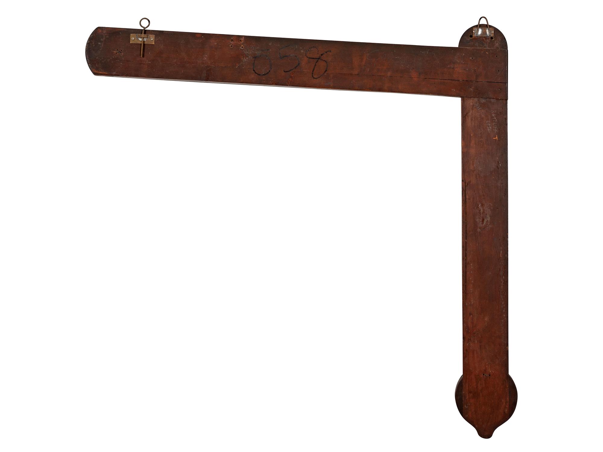 A Mahogany 'Signpost' Barometer