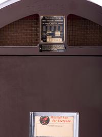 A Wurlitzer Model 1100 Jukebox