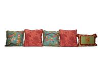 A Group of Five Cushions