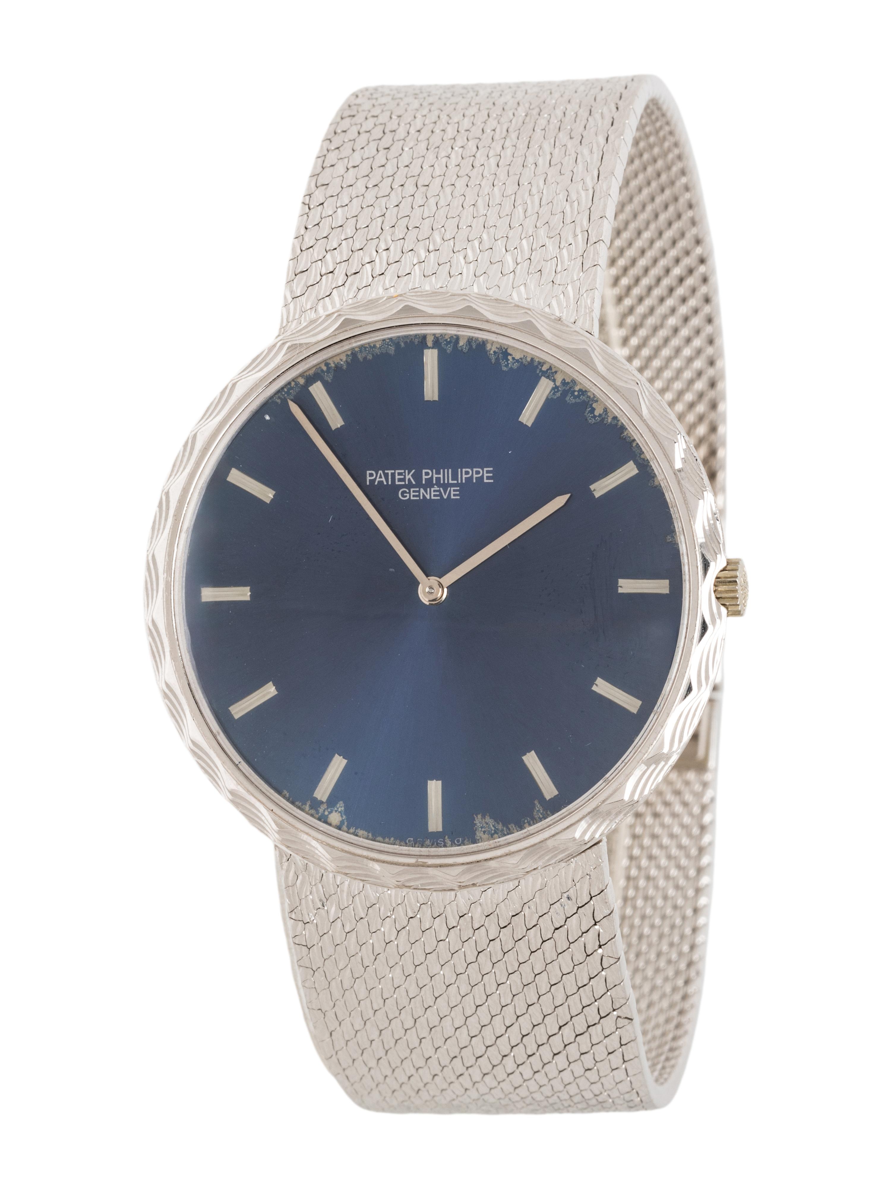 PATEK PHILIPPE, REF. 3588/2 18K WHITE GOLD WATCH