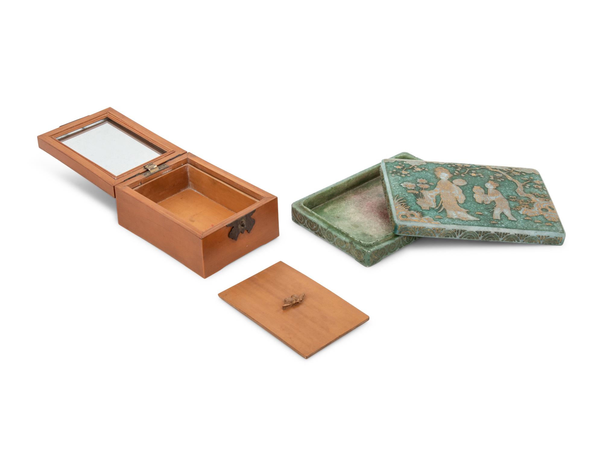 Two Chinese Rectangular Boxes