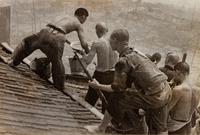 A pair of photographs ( China , 1930s; Chartres , August 18, 1944)