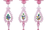 A Venetian Glass Table Garniture