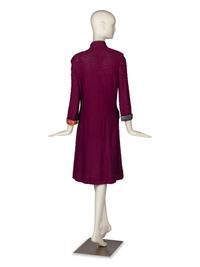 St. John Knit Coat with Brooch