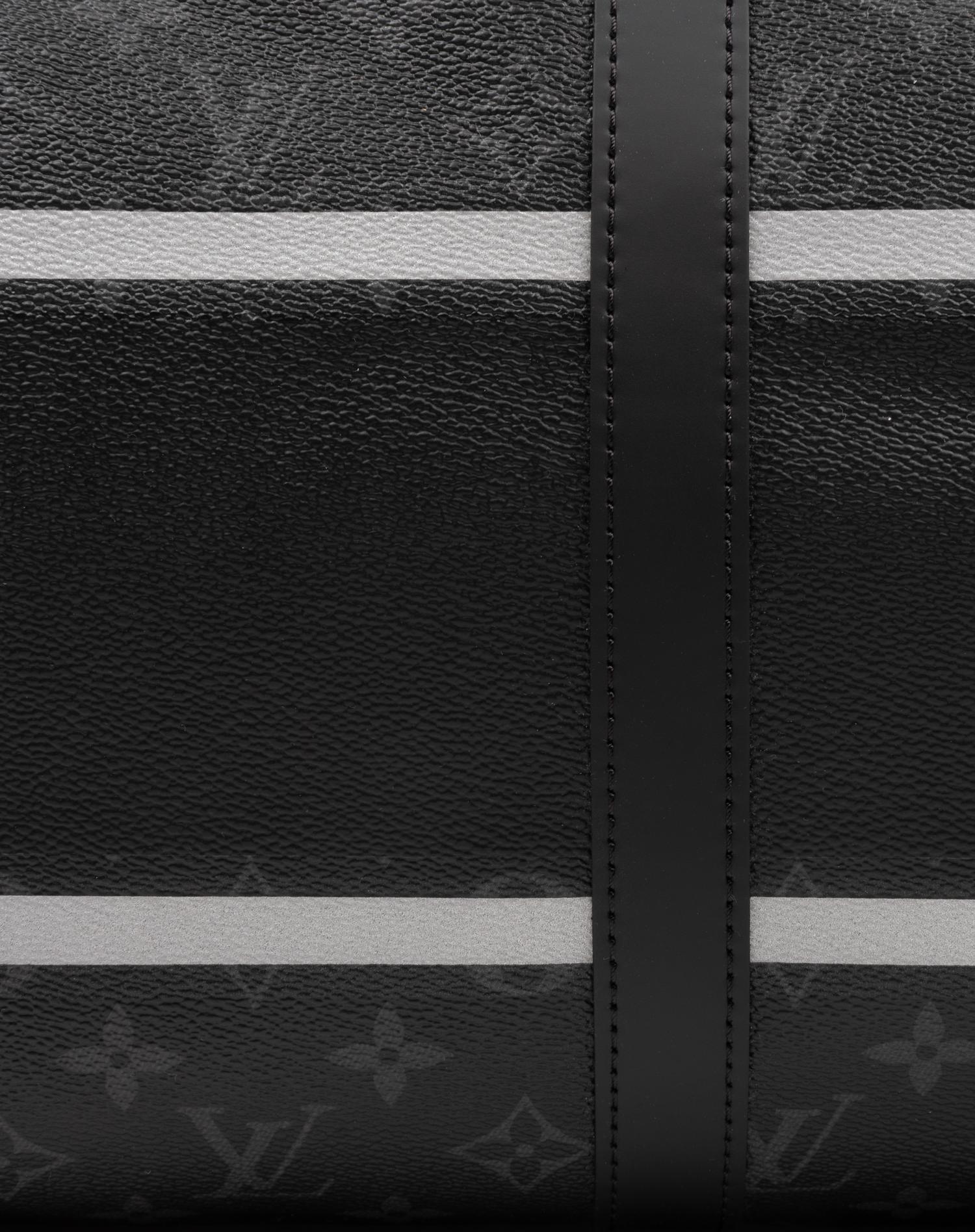 Louis Vuitton Keepall Bandoulière 45 in Monogram Eclipse Canvas, Flash Fragment, Fujiwara X Fragment, Fall Winter 2017
