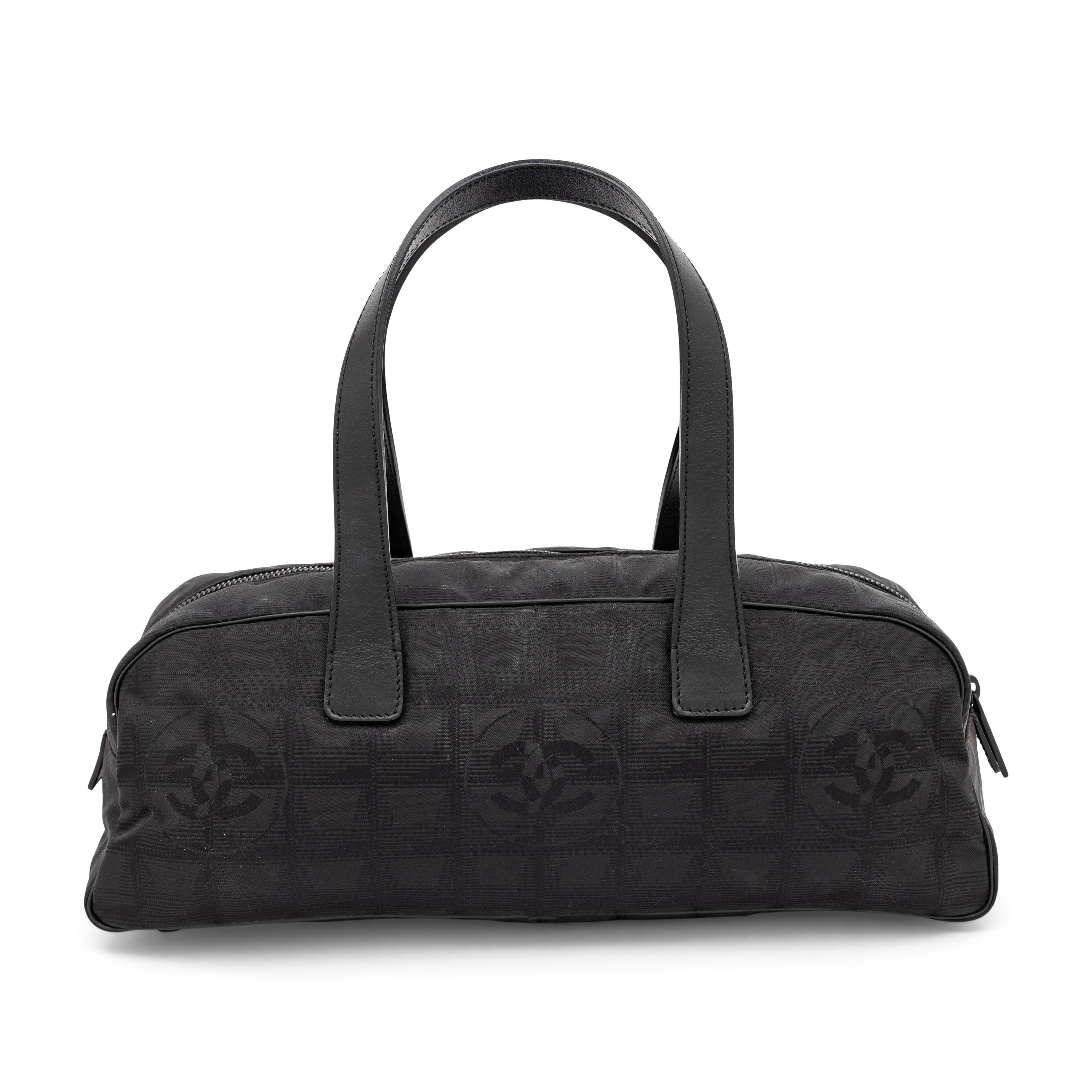 Chanel, Black Bowling Bag
