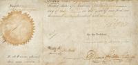 [Presidential] Jefferson, Thomas, and James Madison. Partial Document, Signed