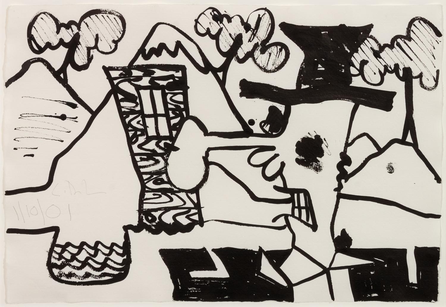 The Search for Orgone (a group of four works), 2000-2001