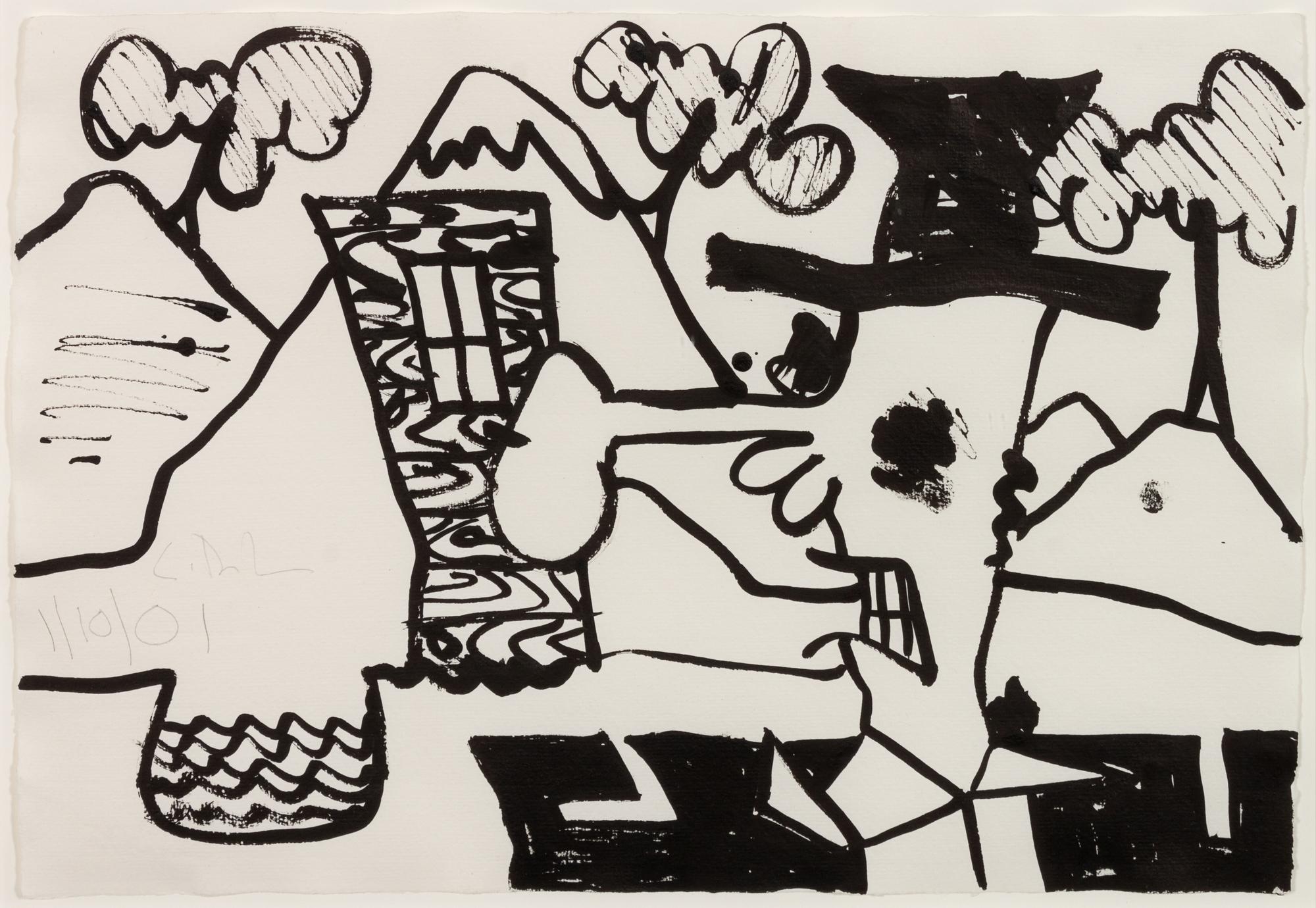The Search for Orgone (a group of four works), 2000-2001