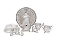 APPROVED FOR DONATION A Group of Silver and Silver-Plate Table Articles